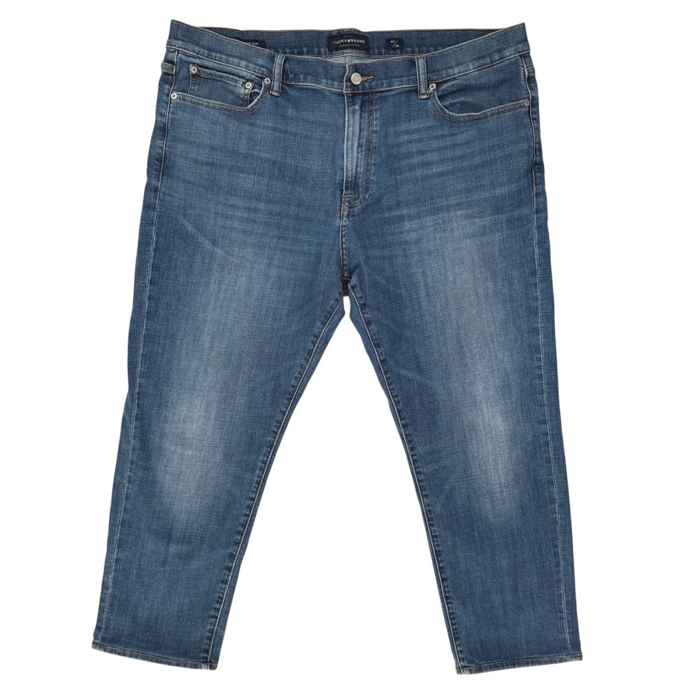 Mens Lucky‎ Brand 410 Athletic Slim Jeans 40x32 Blue Medium Wash Casual Everyday